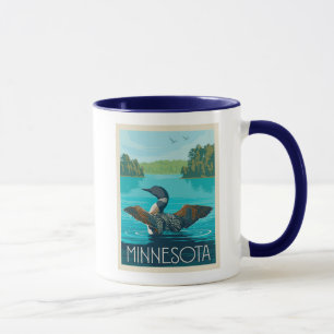 Caneca Minnesota Loon