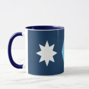 Caneca Minnesota Nova Bandeira do Estado Estrela do Norte