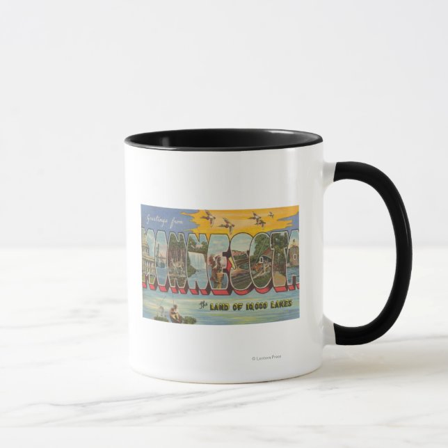 Caneca Minnesota (Patos) - Cenas com Letras Grandes (Direita)