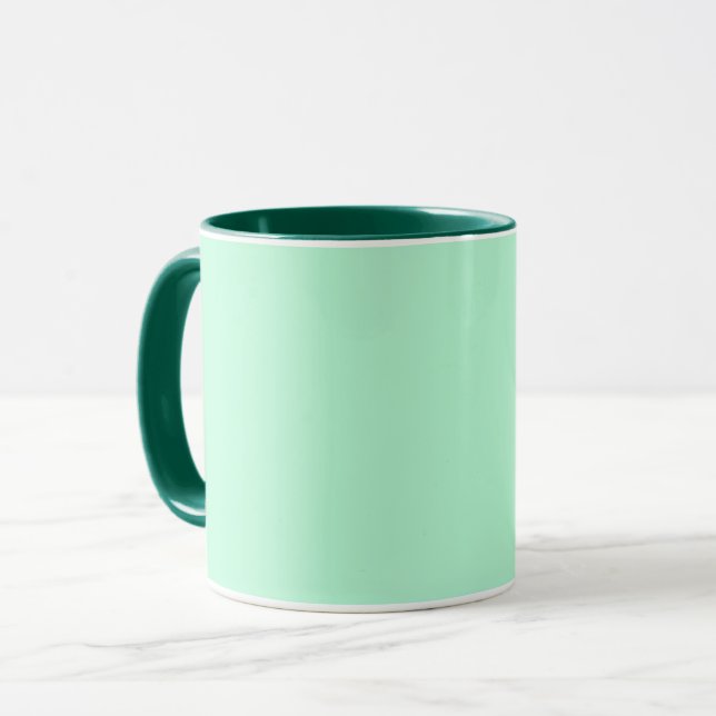 Caneca Mint Green (Frente Esquerda)