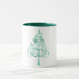 Caneca Mint Green Glam Christmas