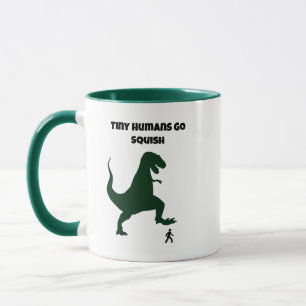 Caneca Minúsculos Humanos Vão Esmagar Cartografia Engraça