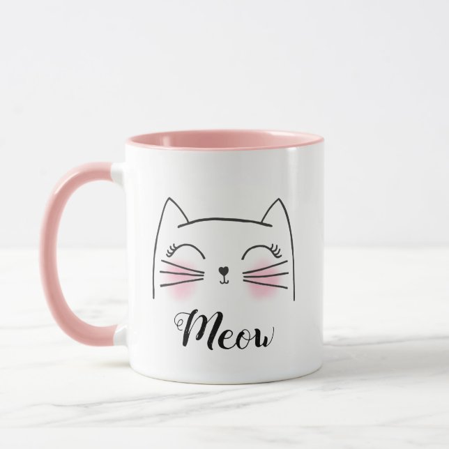 Caneca Miow Kitty Cat Mug (Esquerda)