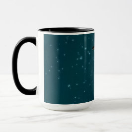 Caneca Mira em direção às estrelas