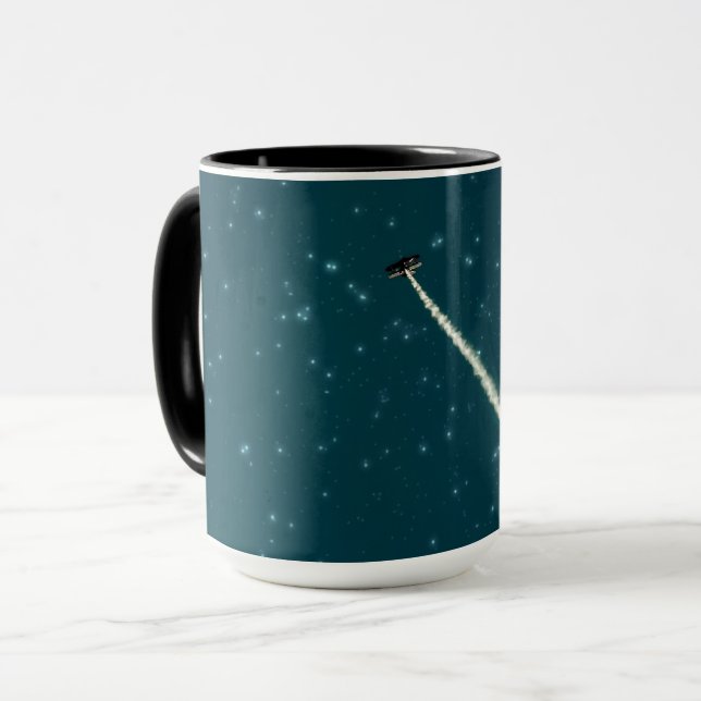 Caneca Mira em direção às estrelas (Frente Esquerda)