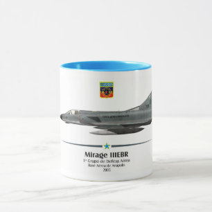 Caneca Mirage IIIEBR - Força Aérea Brasileira - FAB