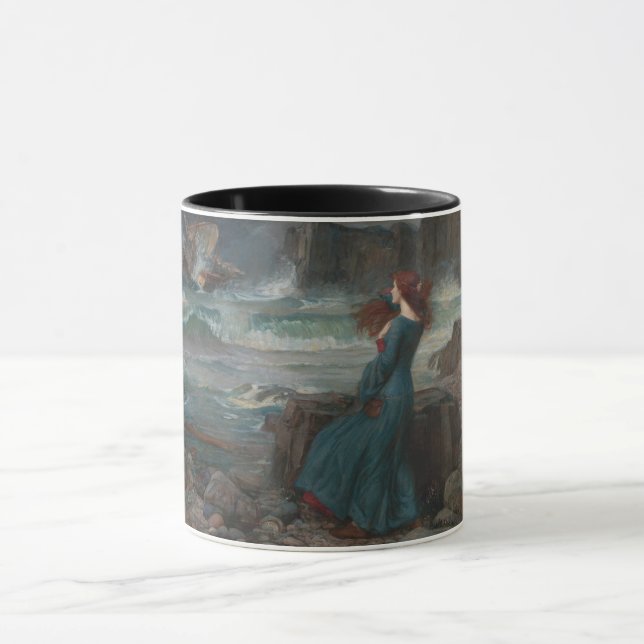 Caneca Miranda (por John William Waterhouse) (Centro)