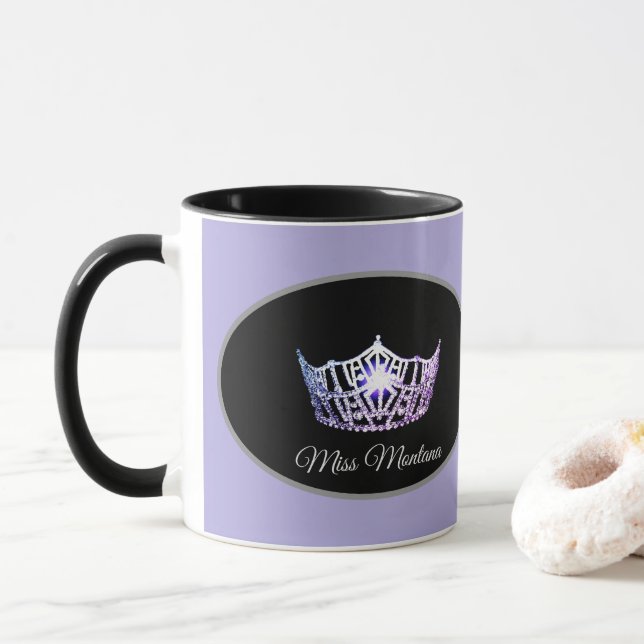 Caneca Miss America Crown Mug (Com Donut)