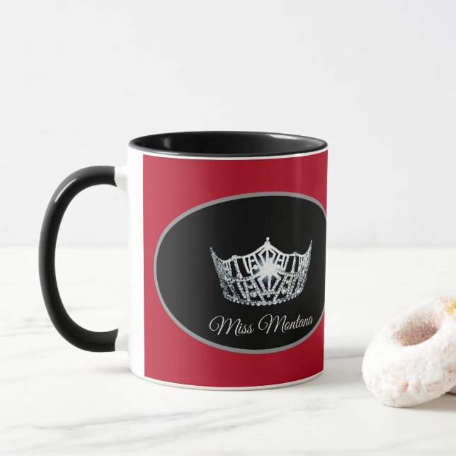 Caneca Miss America Crown Mug (Com Donut)
