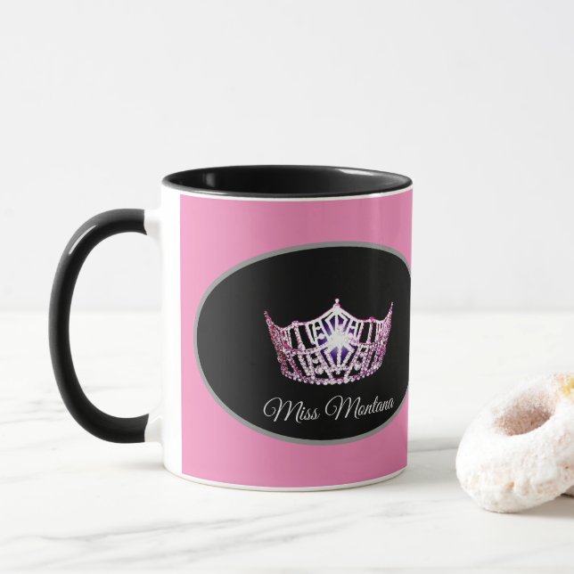 Caneca Miss America Crown Mug (Com Donut)