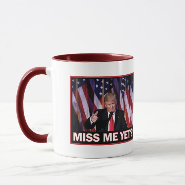 Caneca Miss Me Ainda Trump 2024 (Esquerda)
