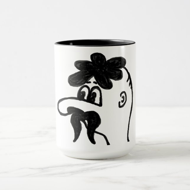 Caneca Mister Mustache Divertido (Centro)