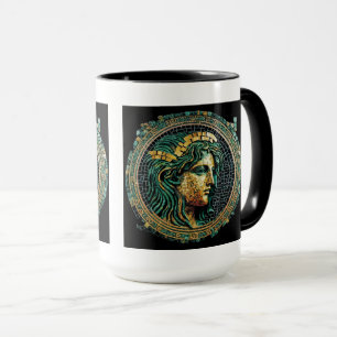 Caneca Mistério grego antigo Combo Mug, 15 oz