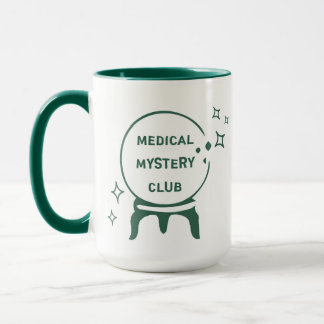 Caneca "Mistério Médico" Citação de Humor de Doença Crôni