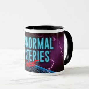 Caneca Mistérios Paranormais Coffee Synthwave