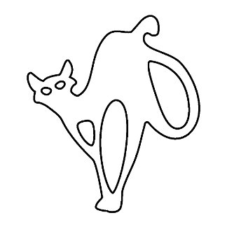 Caneca Mística Cat A Expressão Negrito de Elegância