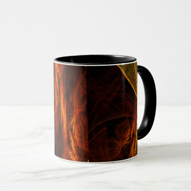 Caneca Místique Abstrato de café (Frente Esquerda)
