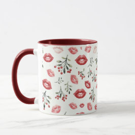 Caneca Mistletoe Kisses