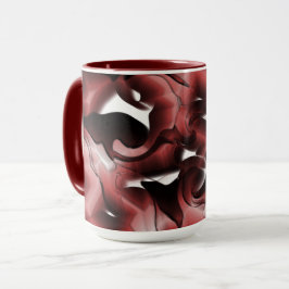 Caneca Mistura de nevoeiro acastanhado e mal esculpido