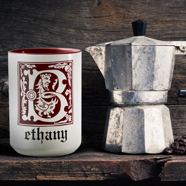 Caneca Mítica do século XVI cria Capital Decorativo B (Criador carregado)