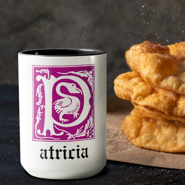 Caneca Mítica do século XVI cria Capital Decorativo P (Criador carregado)