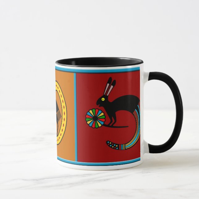 Caneca mitológica da cultura de Mimbres (Direita)