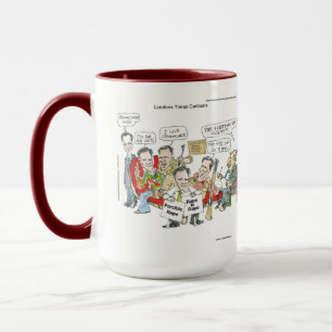 Caneca Mitt Romney Em Terapia Camisetas Engraçadas Cartõe
