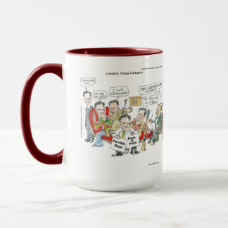 Caneca Mitt Romney Em Terapia Camisetas Engraçadas Cartõe