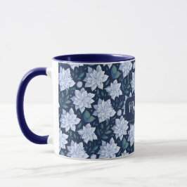 Caneca Mitternachtsblüte -