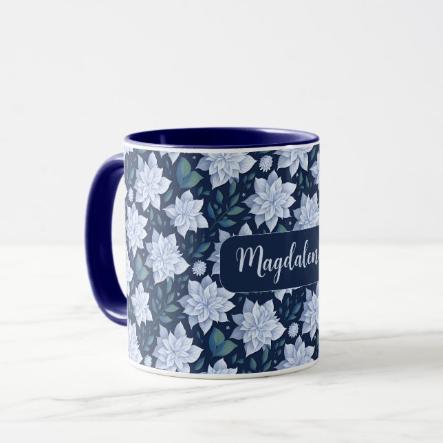 Caneca Mitternachtsblüte -  (Frente Esquerda)
