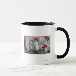 Caneca Miúdos com cilindro e trombeta
