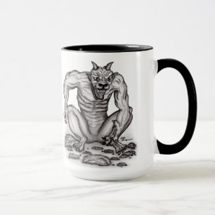 Caneca Mix criatura - Troll, Golem e Diabo
