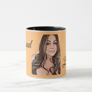 Caneca Moça de beleza latina orgulhosa