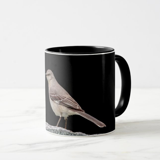 Caneca Mockingbird numa tombstone (Frente Esquerda)