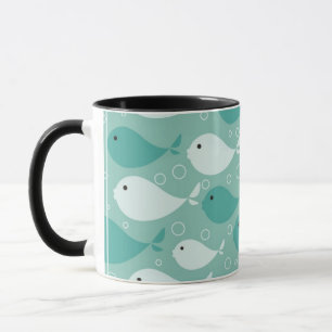 Caneca modele com peixes 2