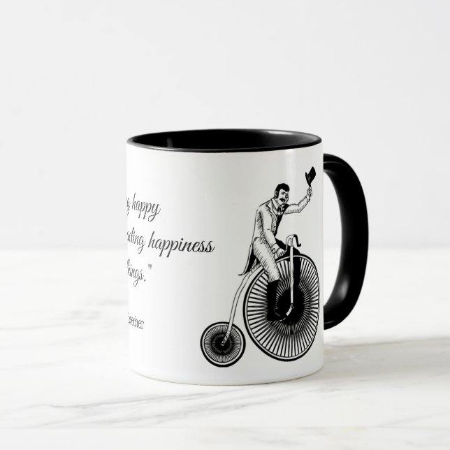 Caneca Modelo T Penny Farthing Classic - Motivacional (Frente Esquerda)