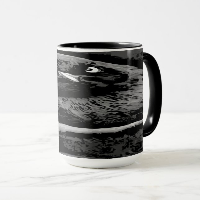 Caneca Modelos de aves: Aves Loucas 01-02 (Frente Esquerda)