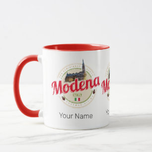 Caneca Modena Emilia-Romagna Balsâmico Itália Souvenir