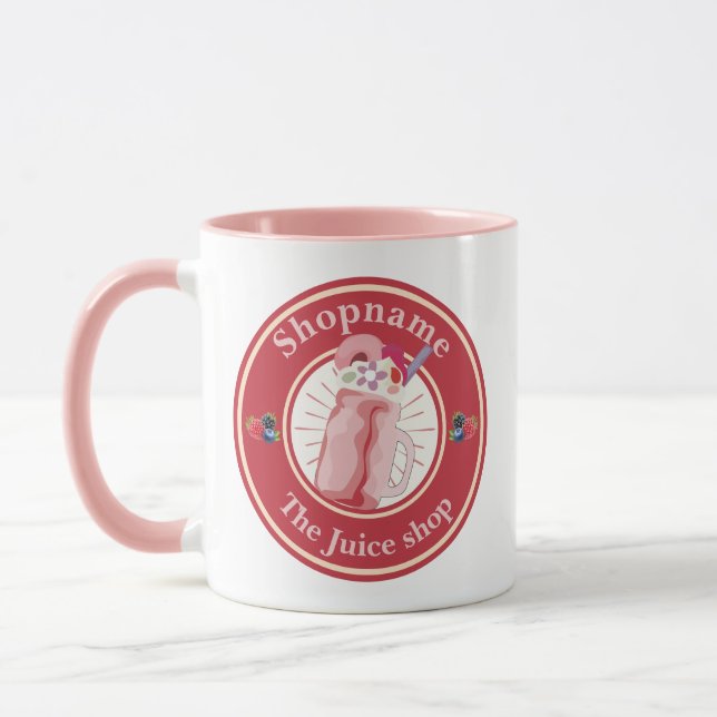Caneca Modern Cold Smoothies fruta Juice Nome do funciona (Esquerda)