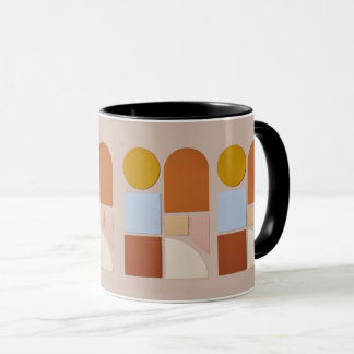 Caneca Modern Geometric Abstract Coffee Mug