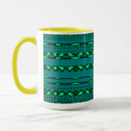 Caneca Modern Geometric Pastel Vintage 