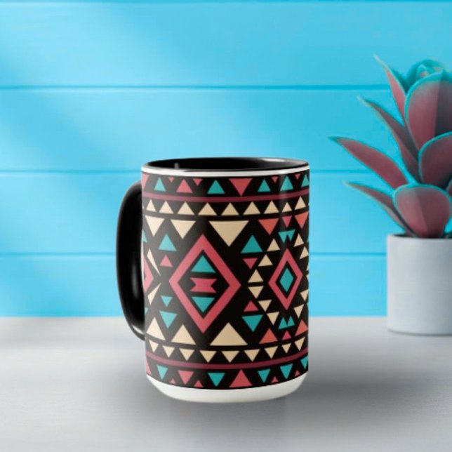 Caneca Modern Geometric Southwest Style  (Criador carregado)
