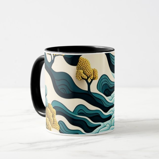 Caneca Modern Landscape (Frente Esquerda)