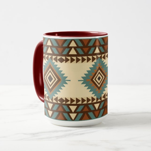 Caneca Modern Southwest Style Mug (Frente Esquerda)