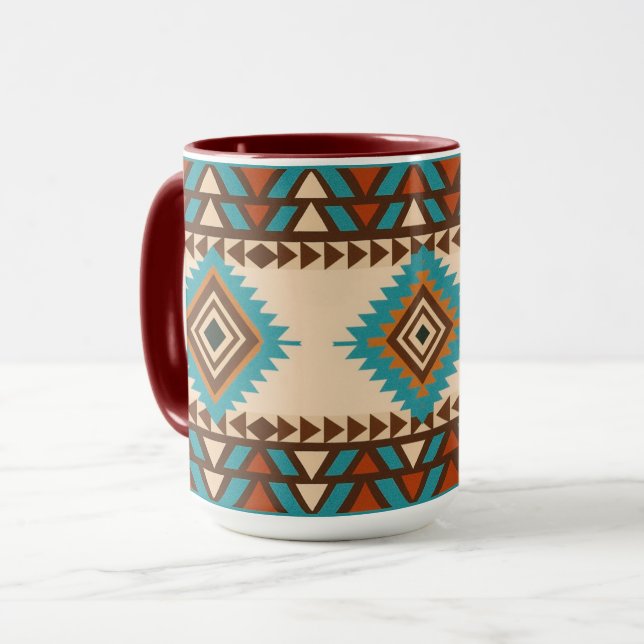 Caneca Modern Southwest Style Mug (Frente Esquerda)