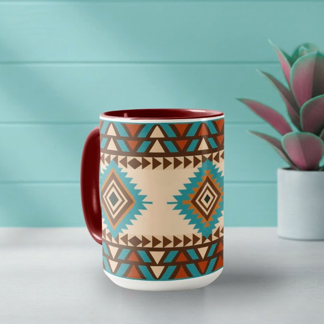 Caneca Modern Southwest Style Mug (Criador carregado)