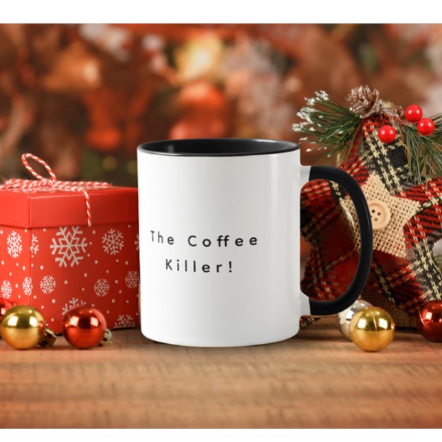 Caneca Modern Wendy Williams O Texto Negro Assassino (Modern Wendy Williams The Killer Black Text Mug )