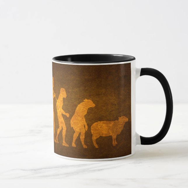 Caneca moderna da evolução (Direita)