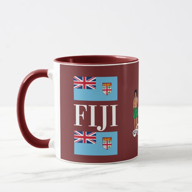 Caneca moderna de Fiji (Esquerda)