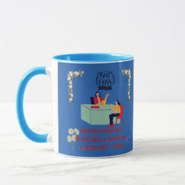 Caneca Modo Chefe Ativado azul